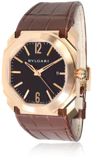 Bulgari Octo Solotempo 102250 BGO P 41 G Rose gold Brown