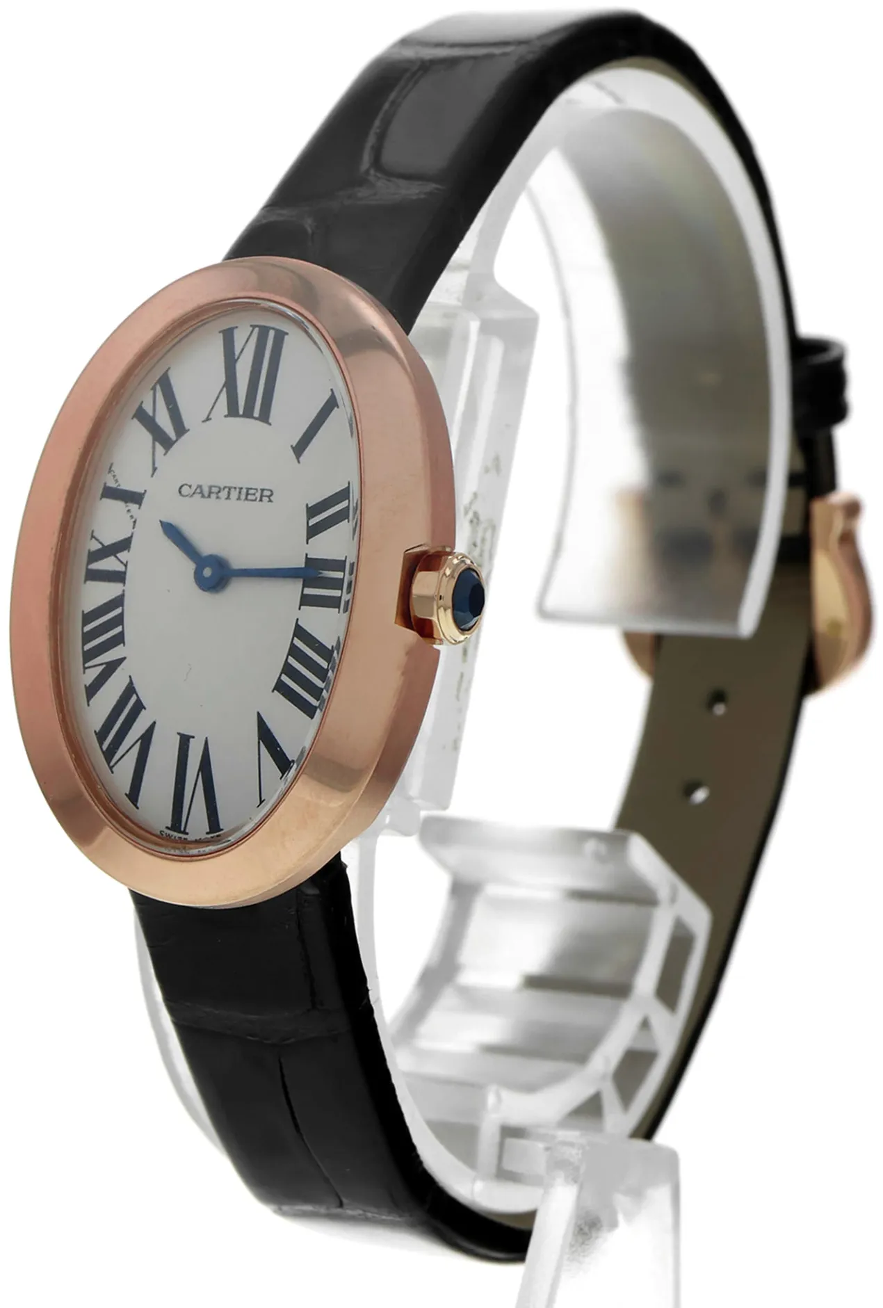 Cartier Baignoire Small Model W8000007 31.5mm Rose gold Silver 3