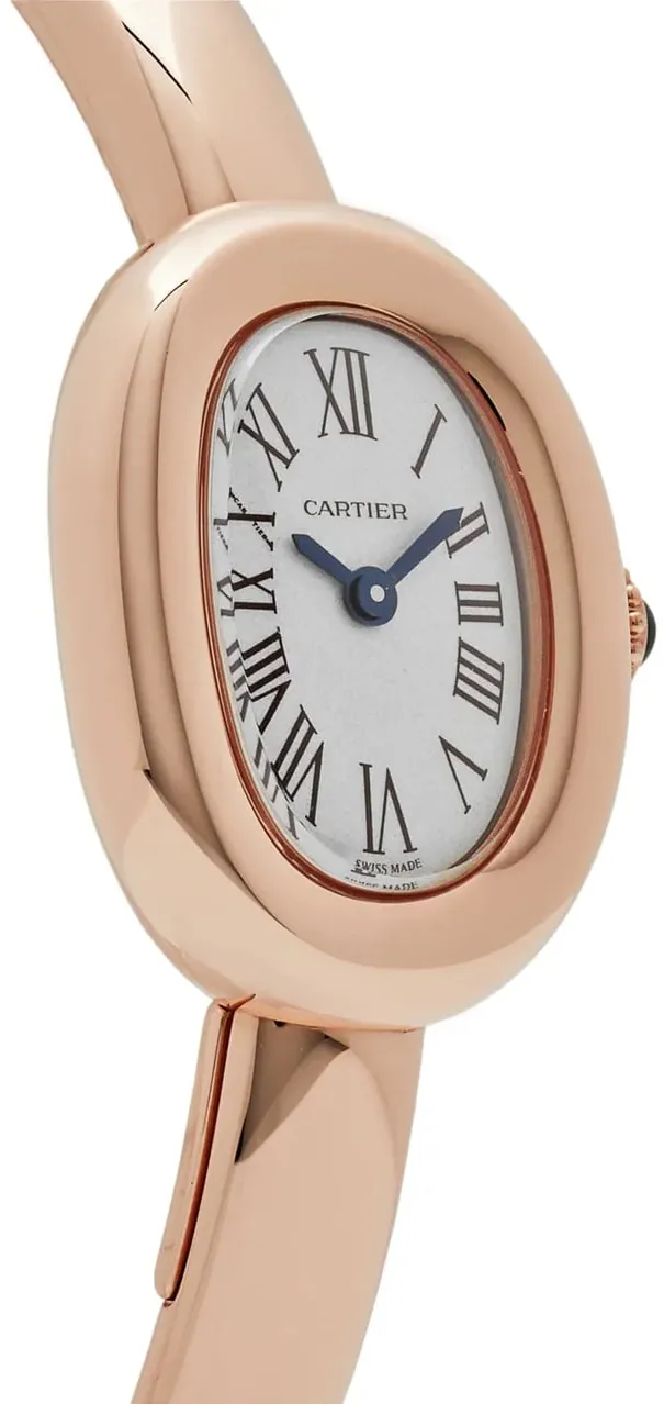 Cartier Baignoire Mini WGBA0020 24.5mm Rose gold Silver 1