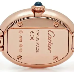 Cartier Baignoire Mini WGBA0020 24.5mm Rose gold Silver 5