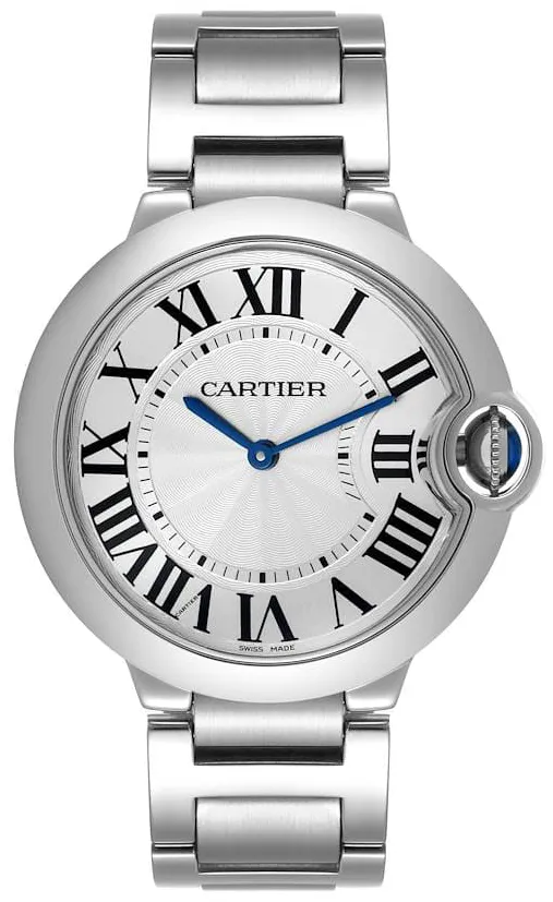 Cartier Ballon Bleu 36mm W69011Z4 36mm Stainless steel Silver