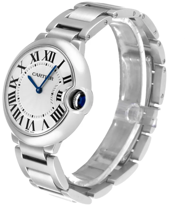 Cartier Ballon Bleu 36mm W69011Z4 36mm Stainless steel Silver 4