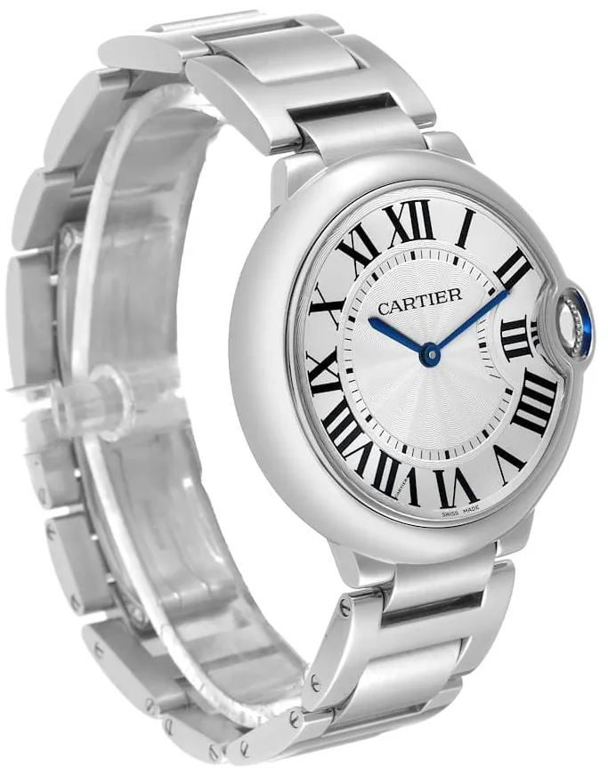 Cartier Ballon Bleu 36mm W69011Z4 36mm Stainless steel Silver 2