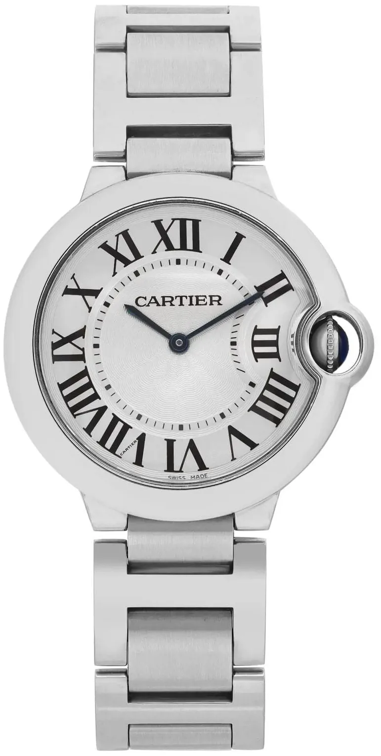 Cartier Ballon Bleu 36mm W69011Z4 36mm Stainless steel Silver