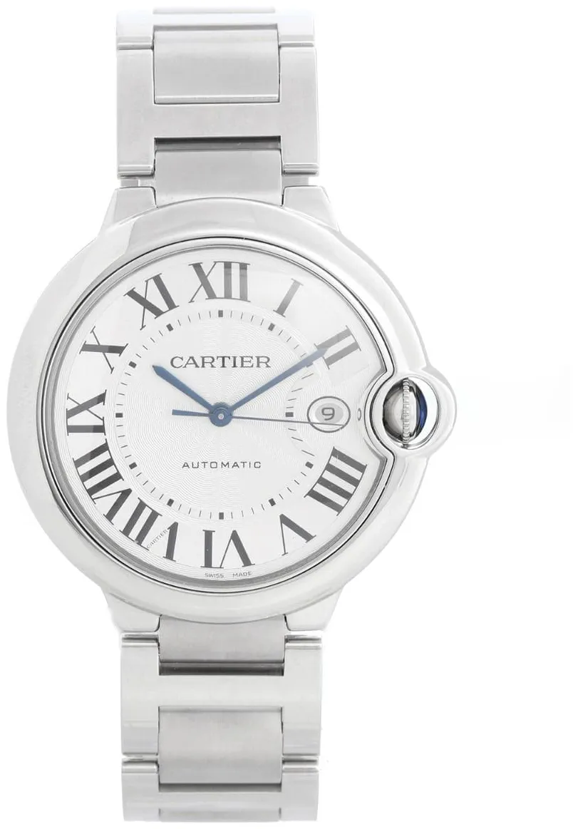 Cartier Ballon Bleu 42mm W69012Z4 42mm Stainless steel Silver