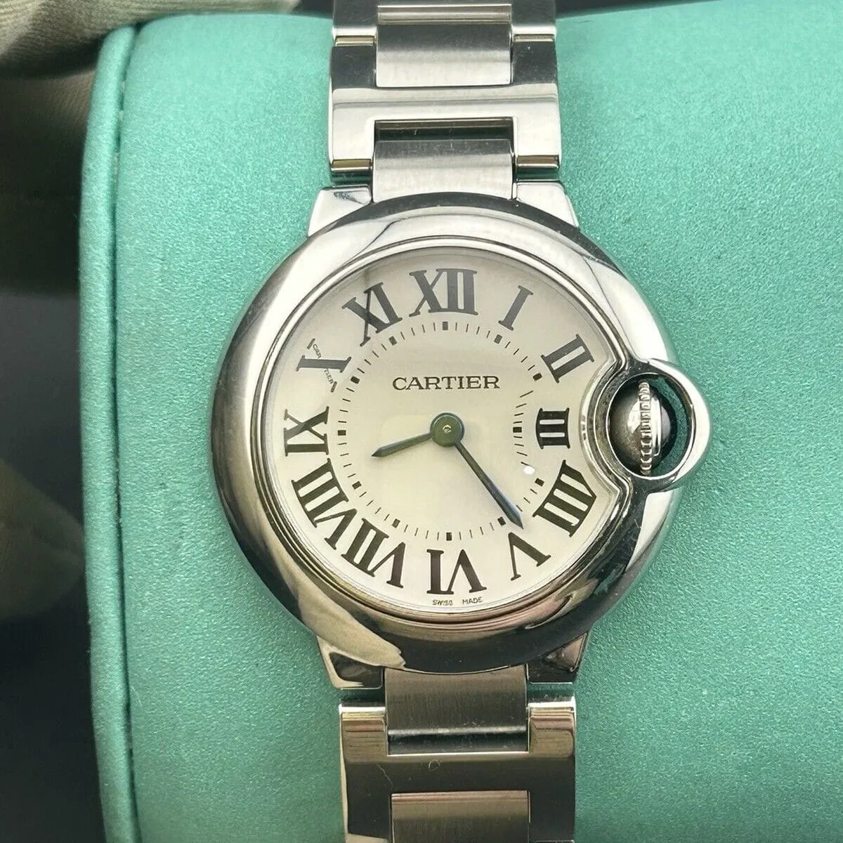 Cartier Ballon Bleu de Cartier W69010Z4 28mm Stainless steel Silver