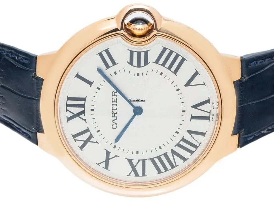 Cartier Ballon Bleu de Cartier WGBB0009 36.5mm Rose gold White 1