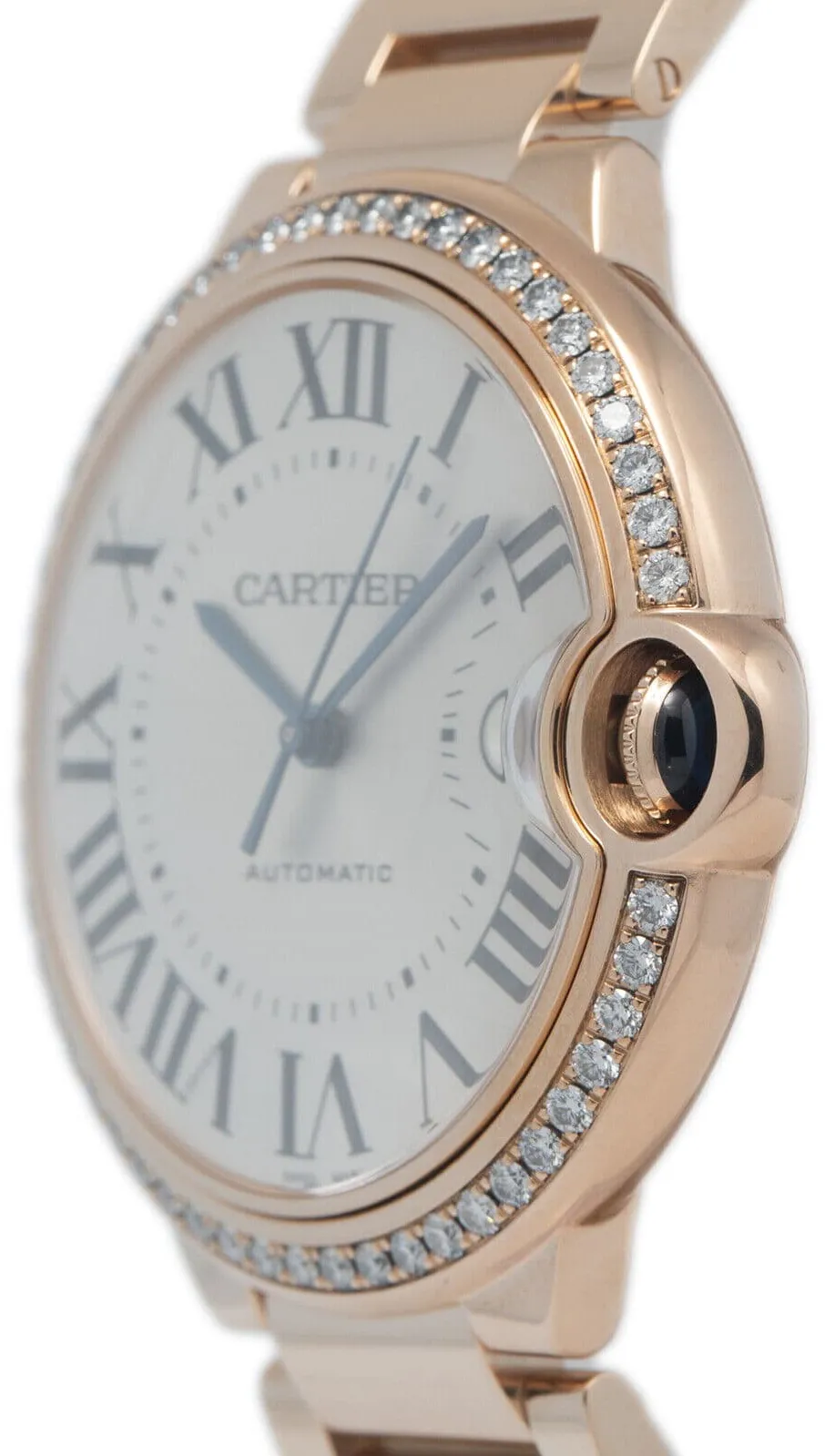 Cartier Ballon Bleu de Cartier WJBB0057 40mm Rose gold Silver 1