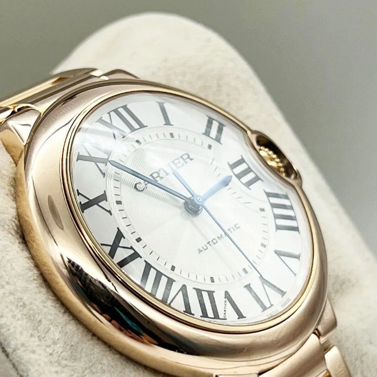 Cartier Ballon Bleu de Cartier W69004Z2 36.5mm Rose gold Silver 3