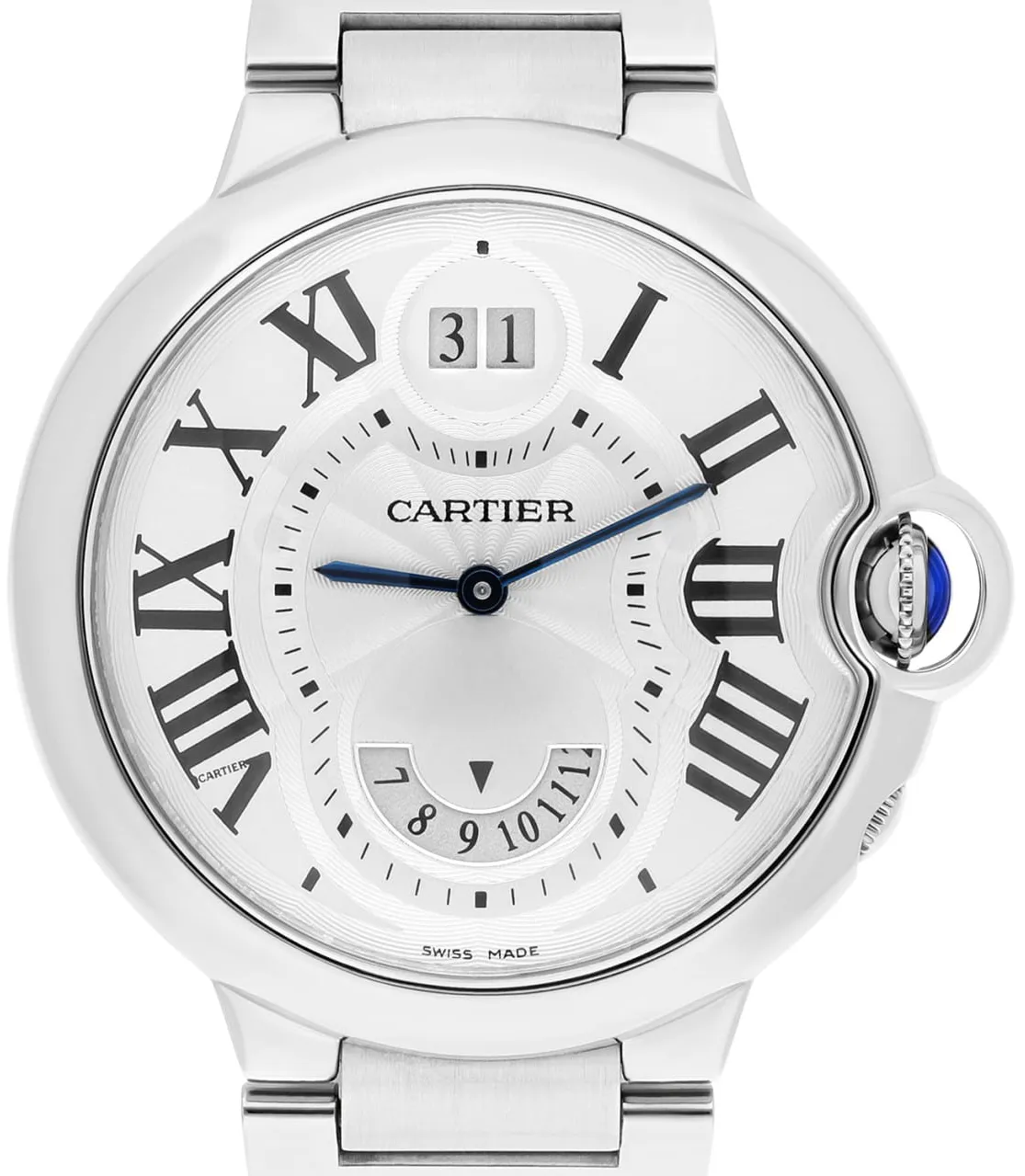 Cartier Ballon Bleu de Cartier W6920011 38.5mm Stainless steel Silver