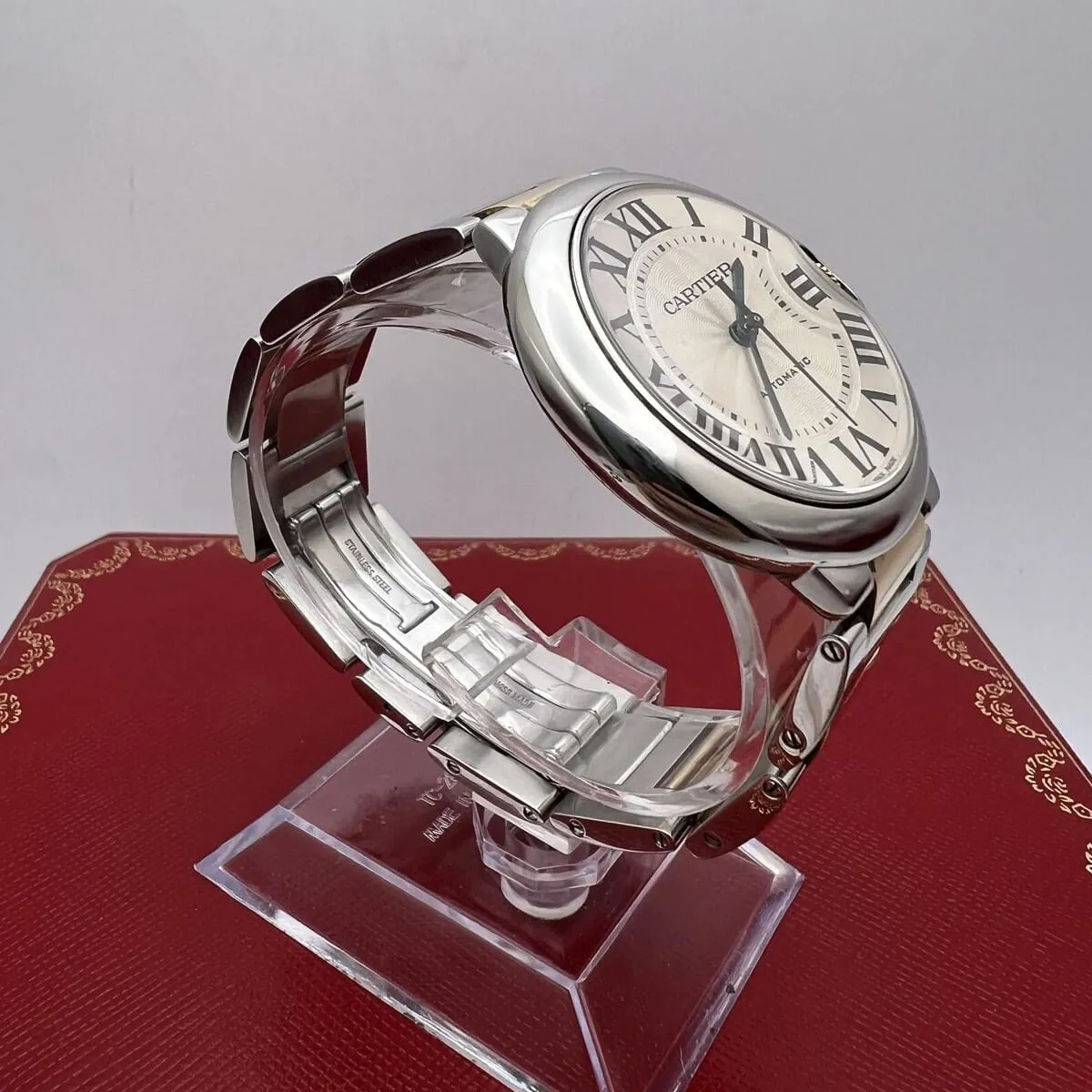 Cartier Ballon Bleu de Cartier W6920047 36.5mm Yellow gold Silver 1