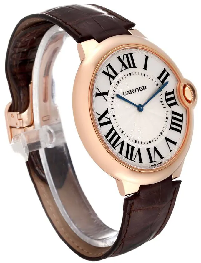 Cartier Ballon Bleu W6920054 46mm Rose gold Silver 1