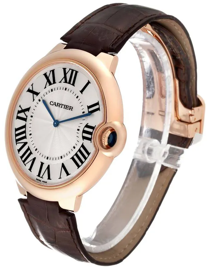 Cartier Ballon Bleu W6920054 46mm Rose gold Silver 3