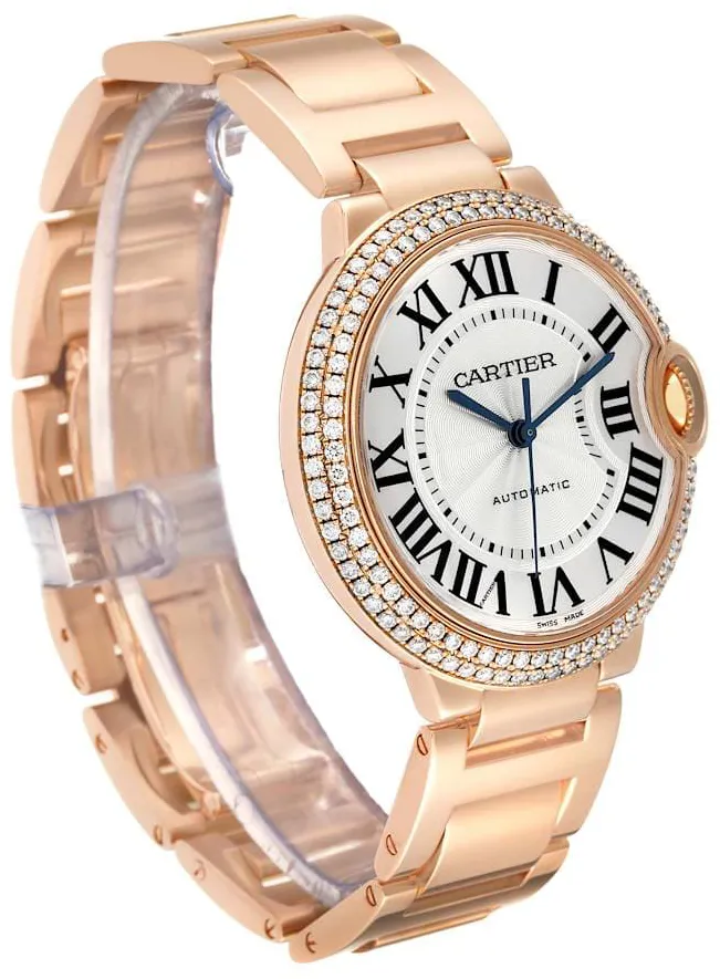 Cartier Ballon Bleu de Cartier WE9005Z3 36mm Rose gold Silver 5