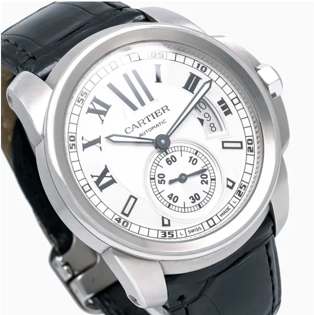 Cartier Calibre de Cartier W7100037 42mm Stainless steel Silver 3