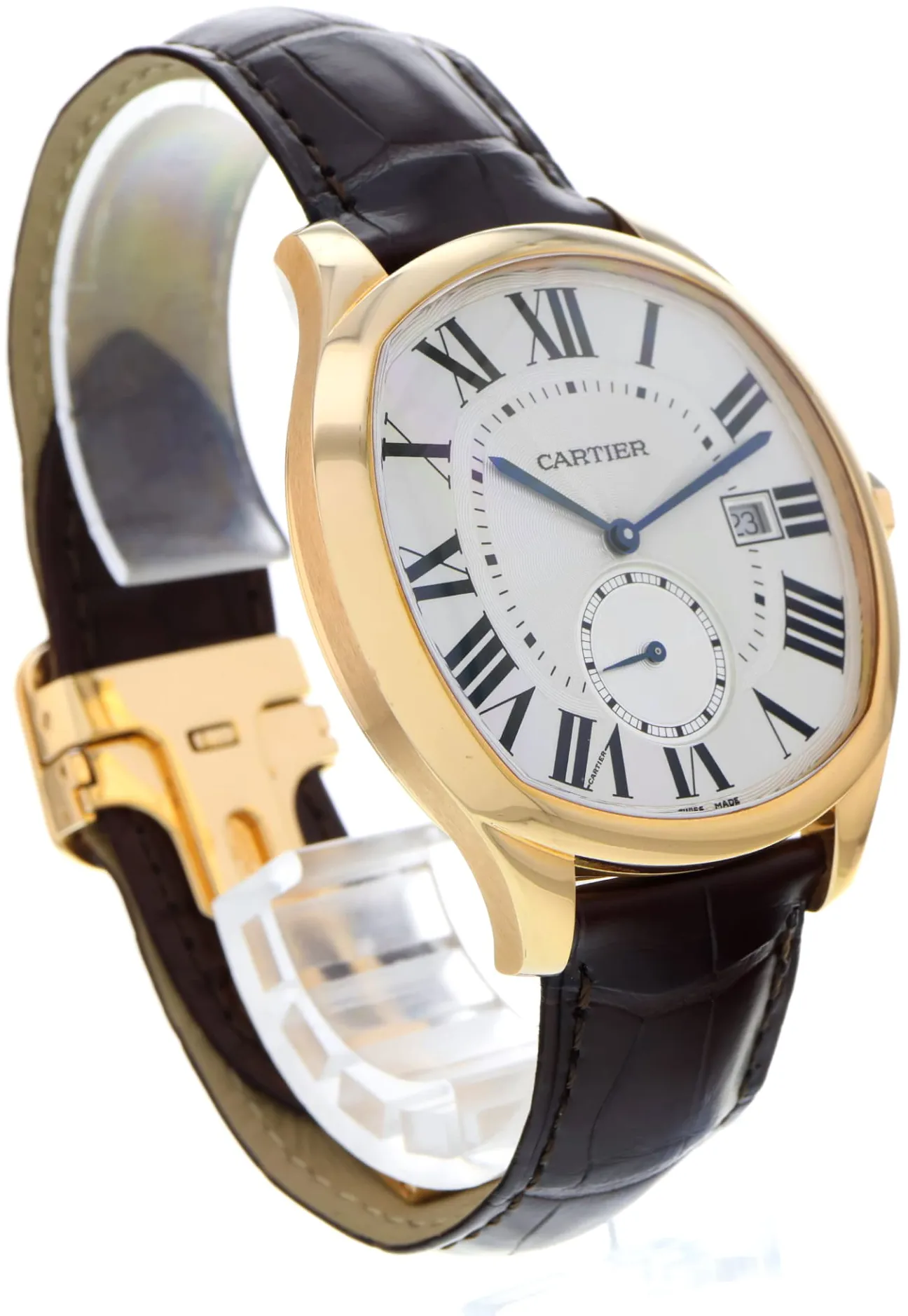 Cartier Drive de Cartier WGNM0003 41mm Rose gold Silver 2