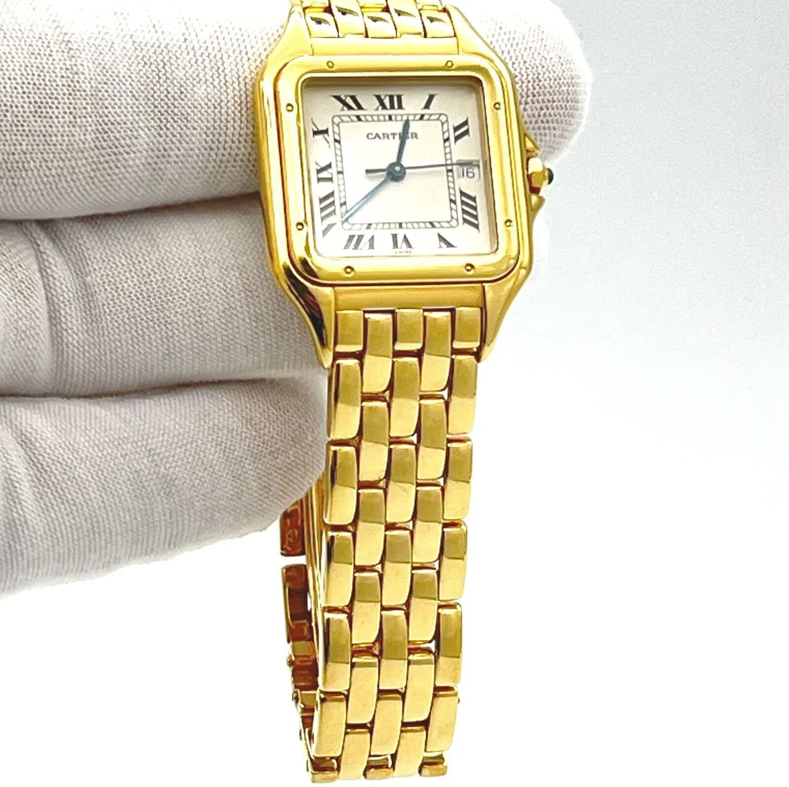 Cartier Panthère 106000M 29mm Yellow gold Silver 4