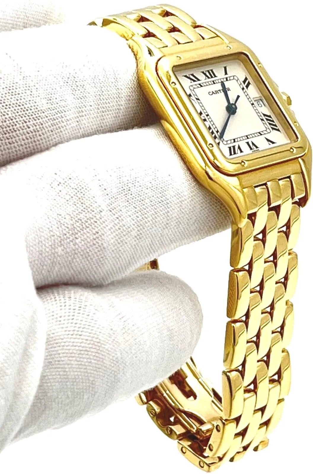 Cartier Panthère 106000M 29mm Yellow gold Silver 2