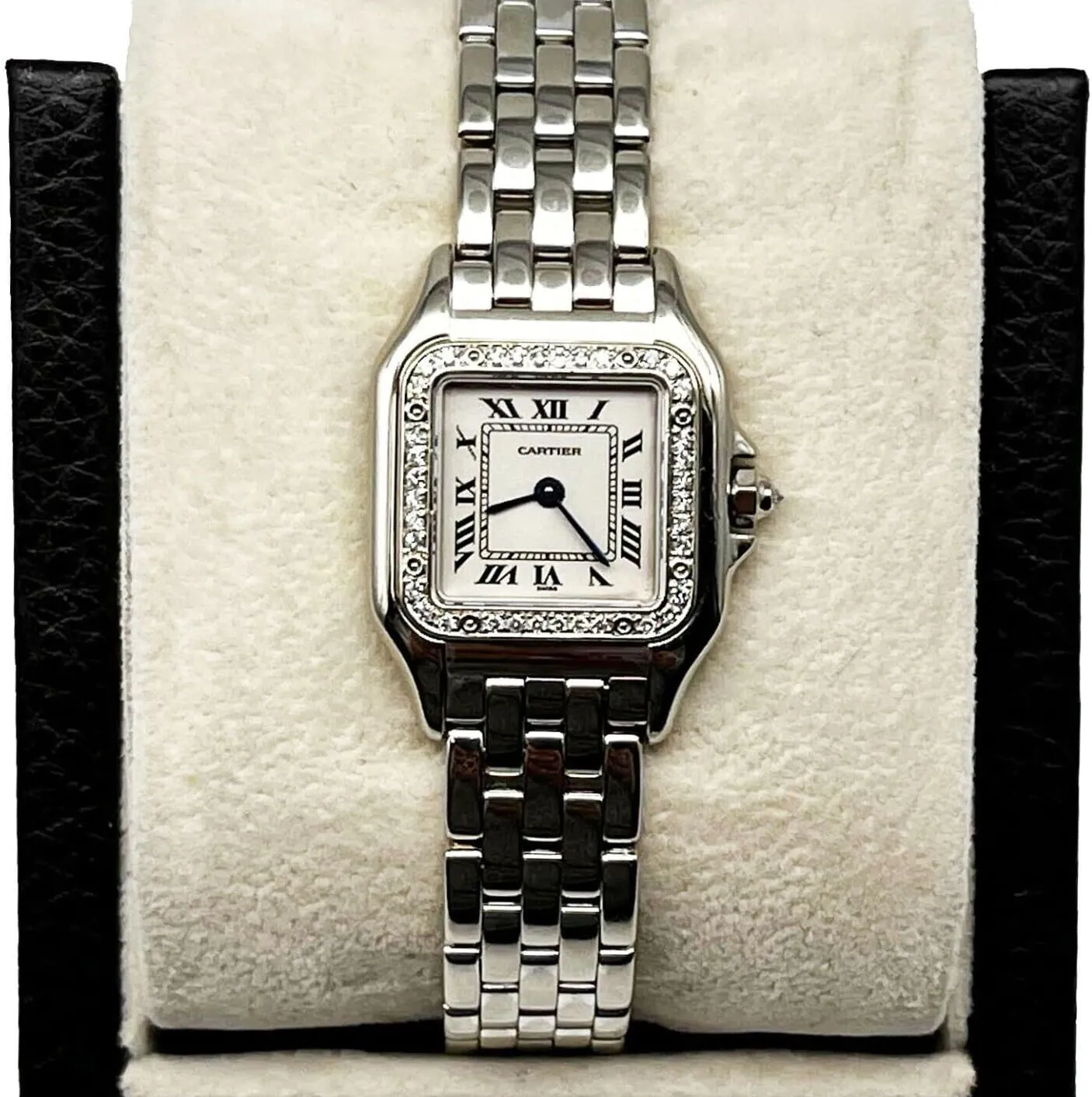 Cartier Panthère 1660 22mm White gold Silver