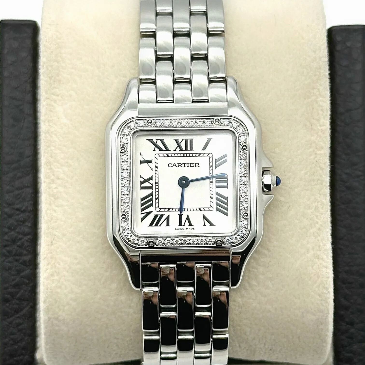 Cartier Panthère W4PN0008 37mm Stainless steel Silver