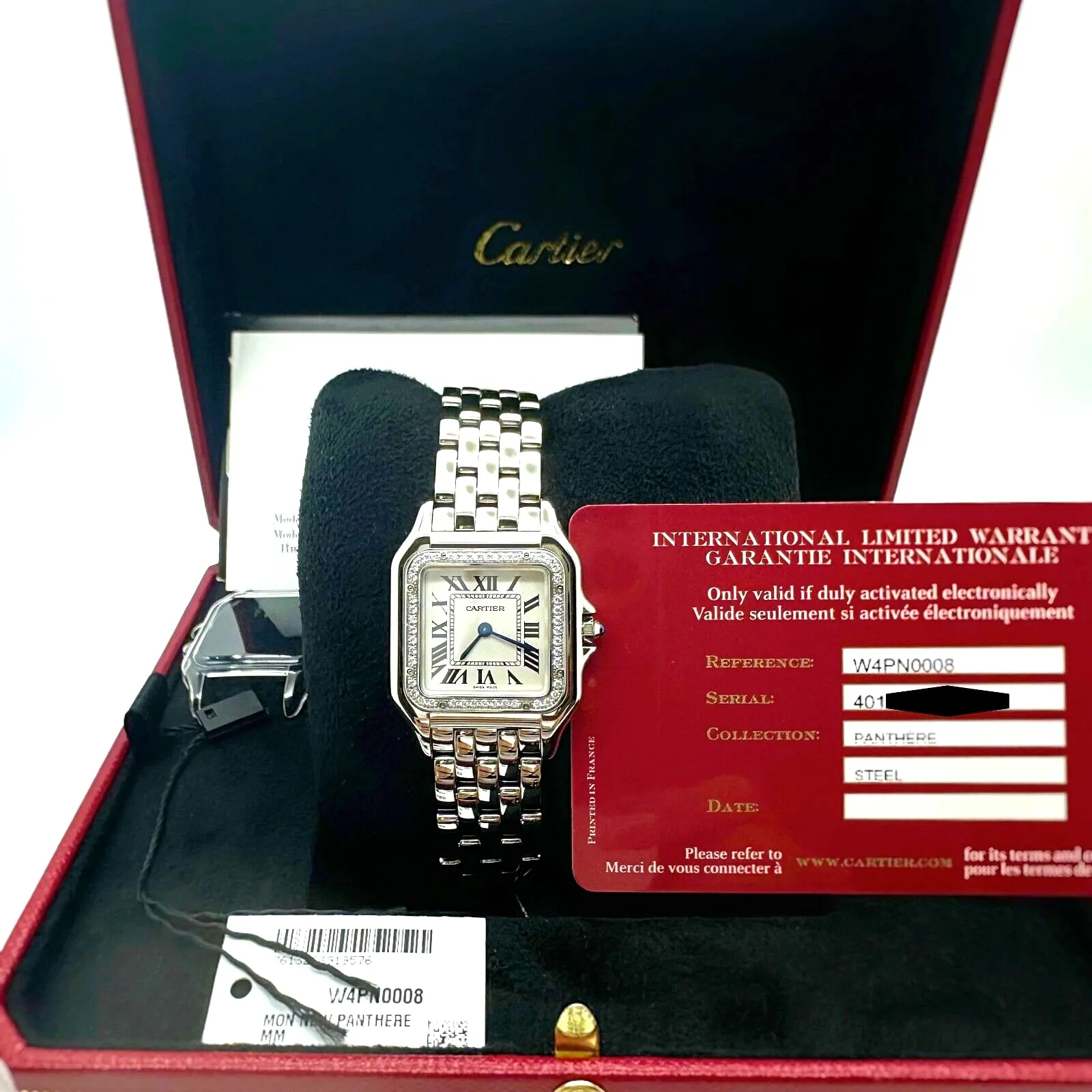 Cartier Panthère W4PN0008 37mm Stainless steel Silver 3