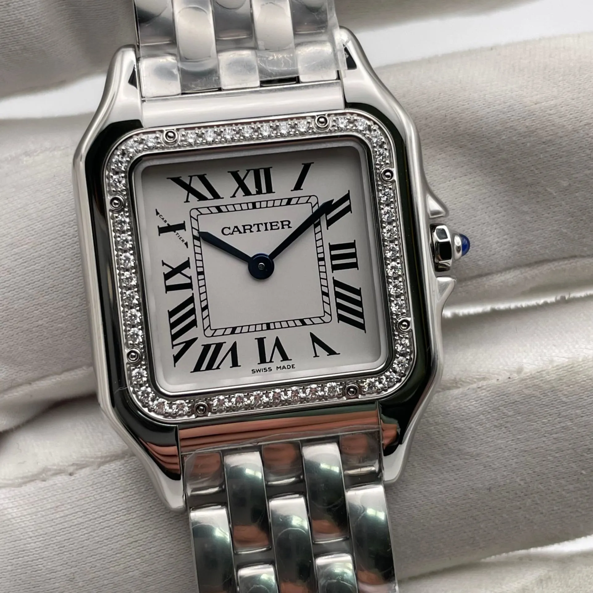 Cartier Panthère W4PN0008 37mm Stainless steel Silver