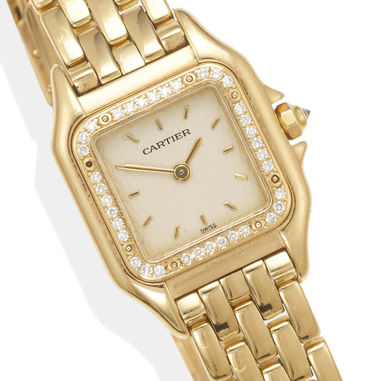 Cartier Panthère 25mm Yellow gold and Diamond 1