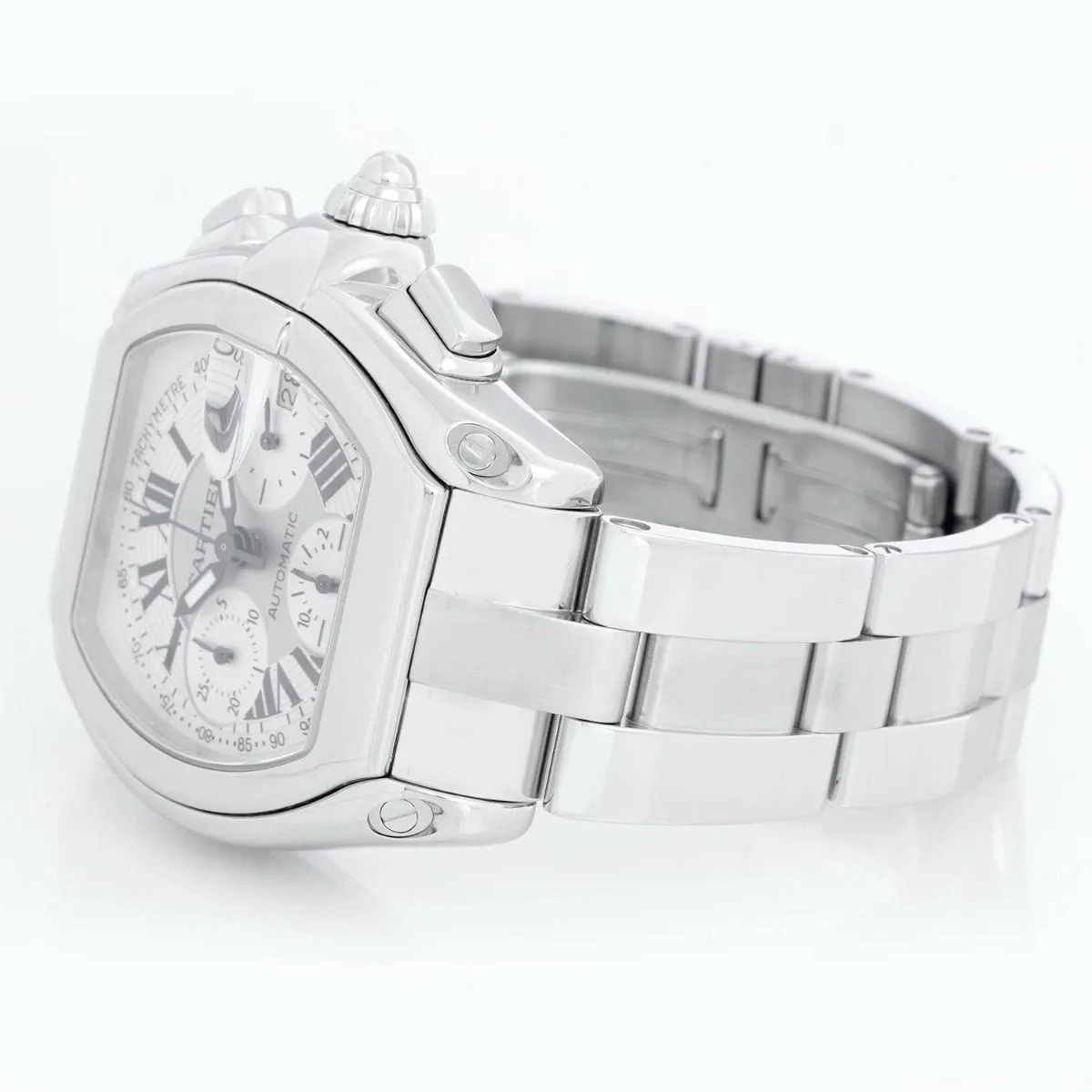 Cartier Roadster W62006X6 43mm Stainless steel Silver 3