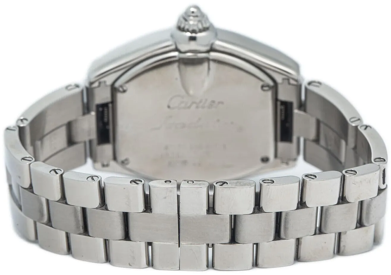 Cartier Roadster W62016V3 33mm Stainless steel Silver 2