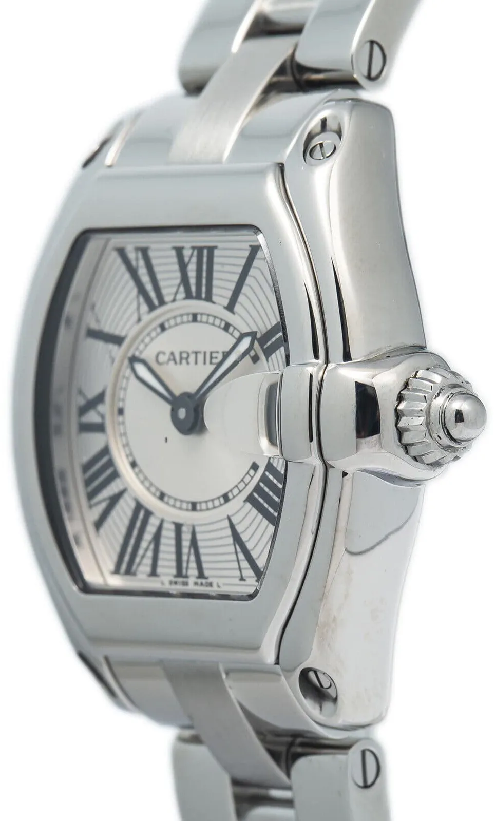 Cartier Roadster W62016V3 33mm Stainless steel Silver 1