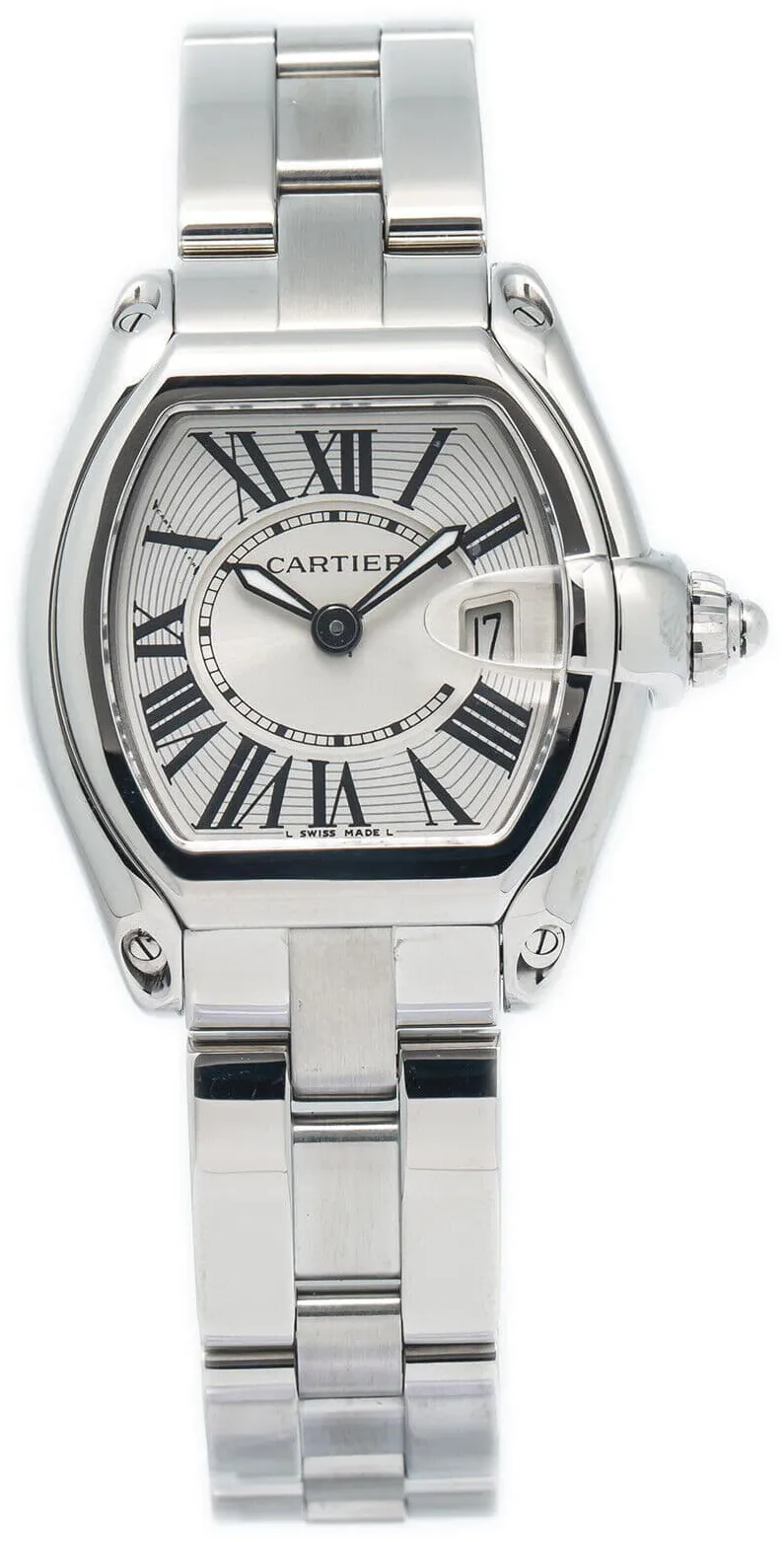 Cartier Roadster W62016V3 33mm Stainless steel Silver