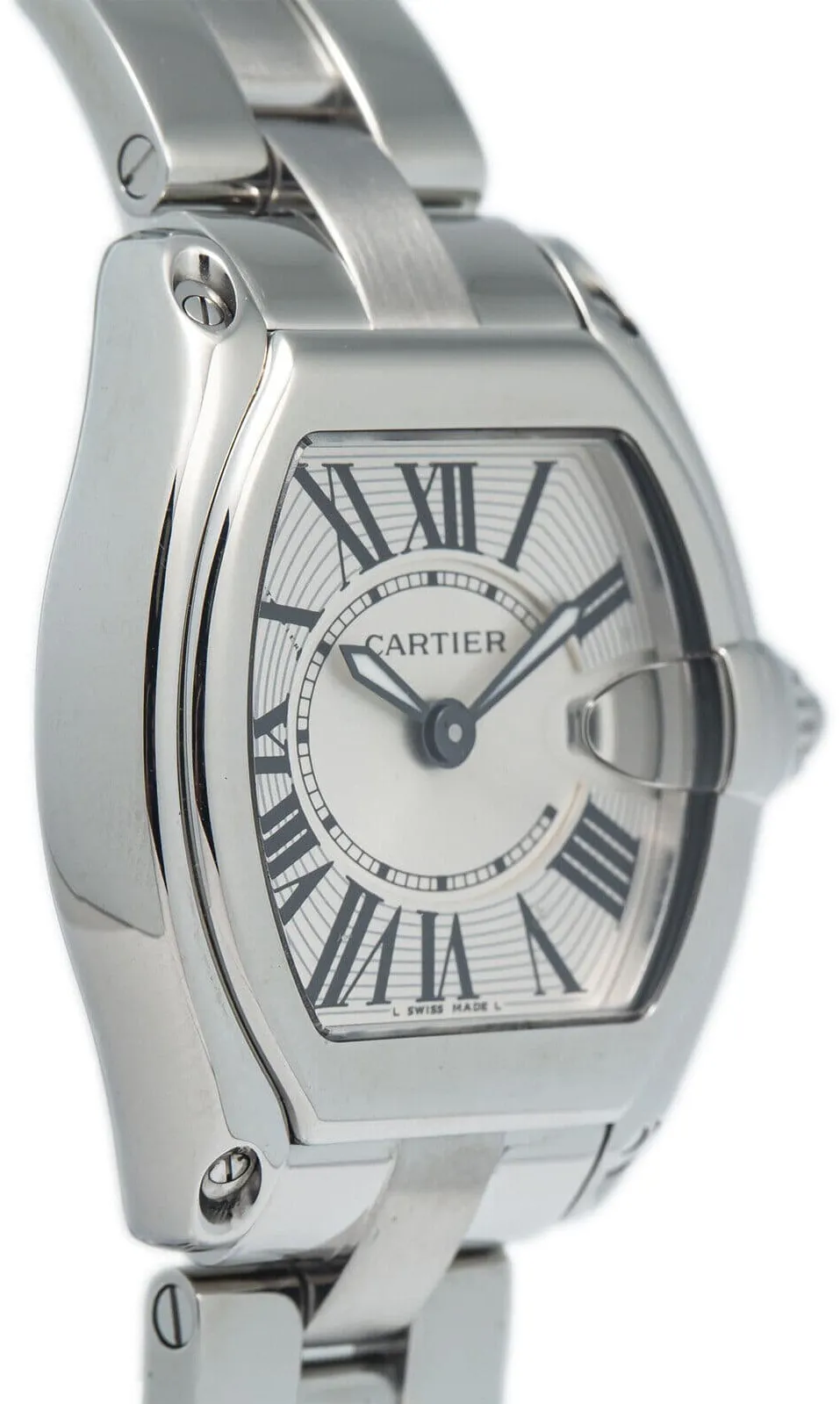 Cartier Roadster W62016V3 33mm Stainless steel Silver 4