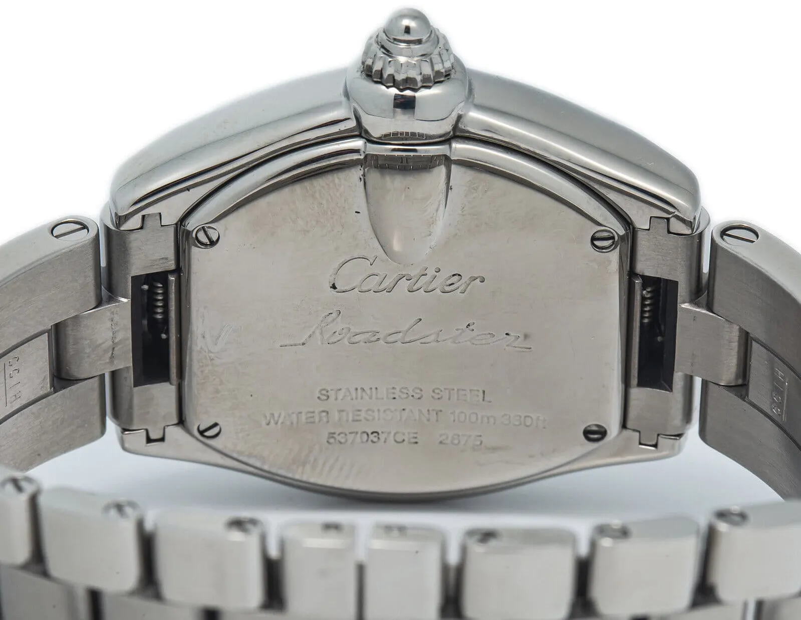 Cartier Roadster W62016V3 33mm Stainless steel Silver 3