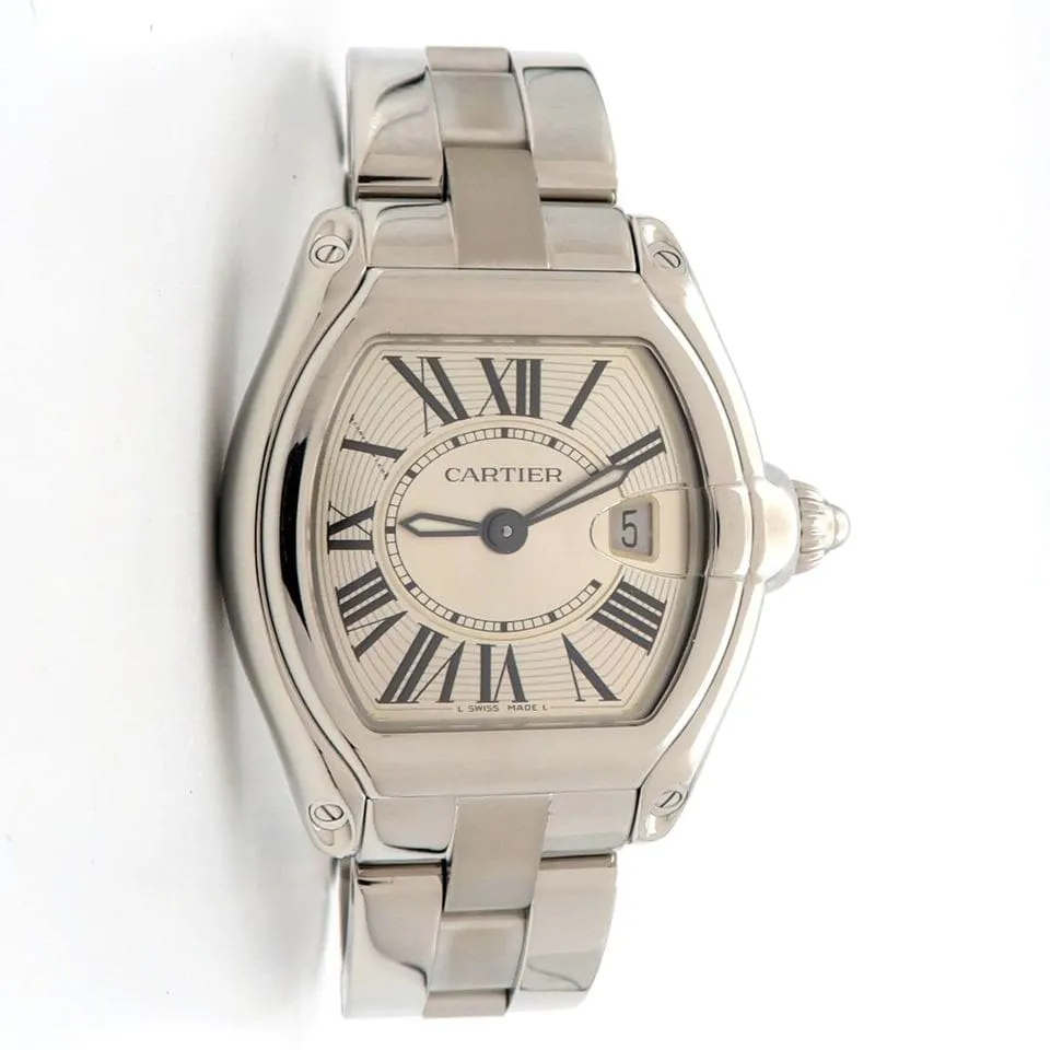 Cartier Roadster W62016V3 33mm Stainless steel Silver