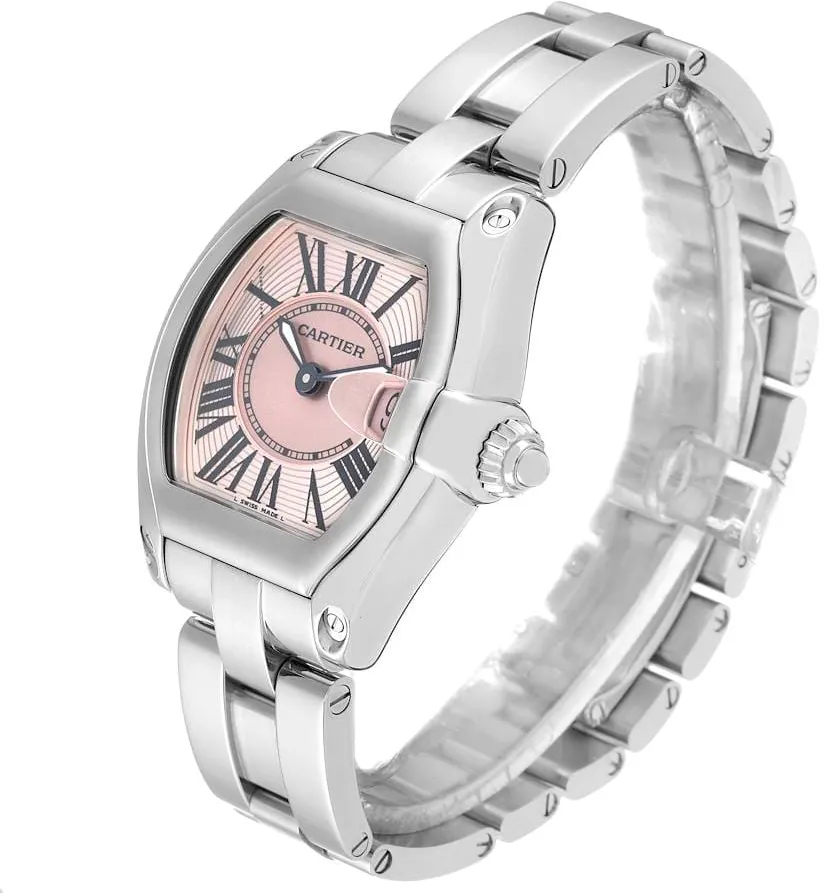 Cartier Roadster W62017V3 30mm Stainless steel Rose 4