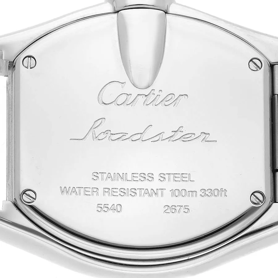 Cartier Roadster W62017V3 30mm Stainless steel Rose 5