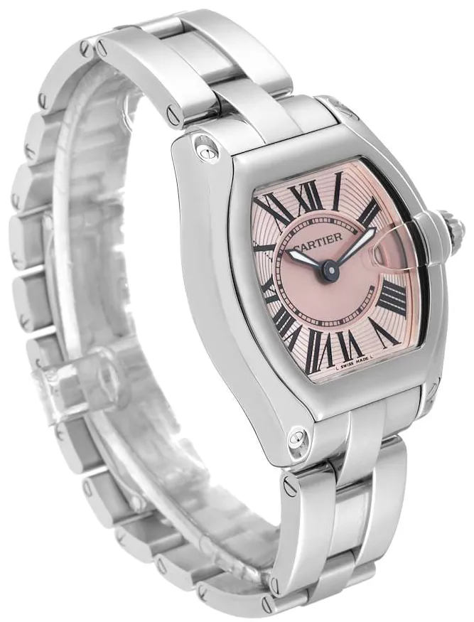 Cartier Roadster W62017V3 30mm Stainless steel Rose 3