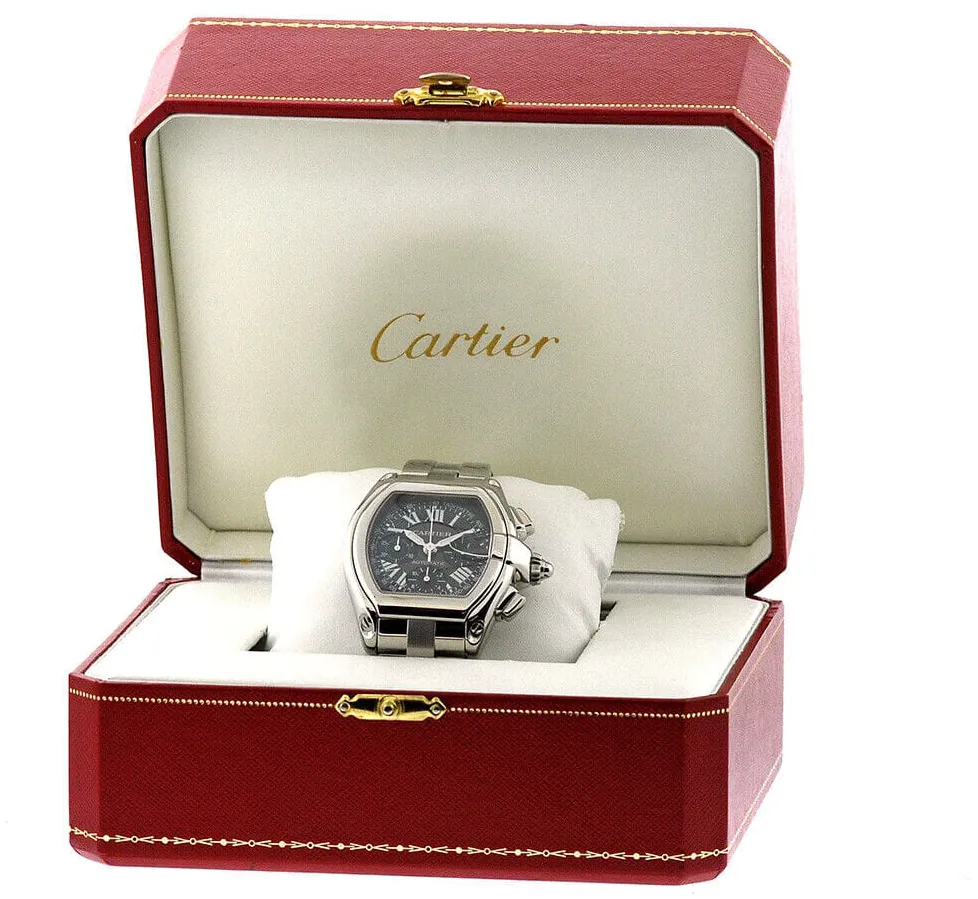 Cartier Roadster W62020X6 43mm Stainless steel Black 3