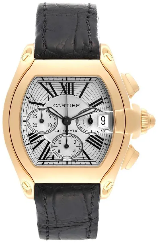 Cartier Roadster W62021Y3 43mm Yellow gold Champagne