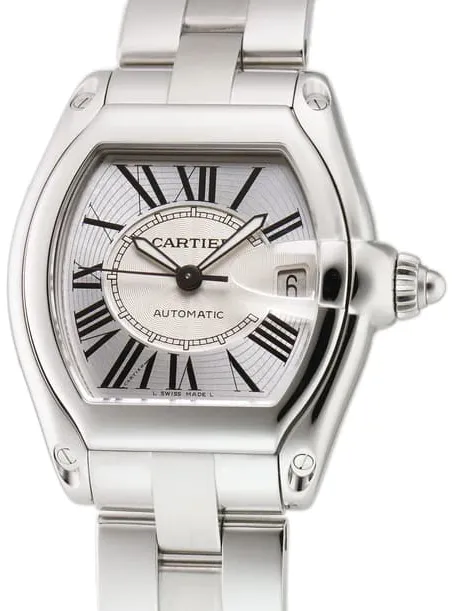 Cartier Roadster W62025V3 37mm Stainless steel Silver 2