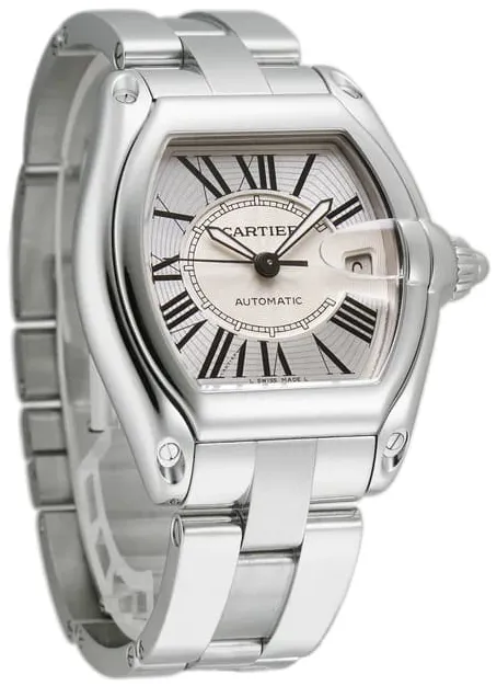 Cartier Roadster W62025V3 37mm Stainless steel Silver 3