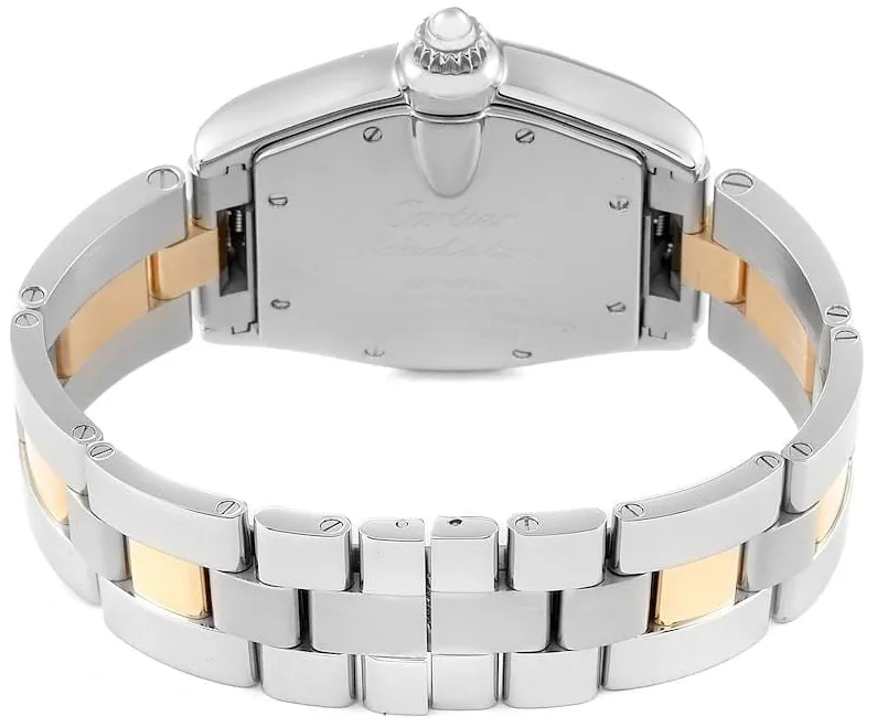 Cartier Roadster w62031y4 38mm Yellow gold Silver 3