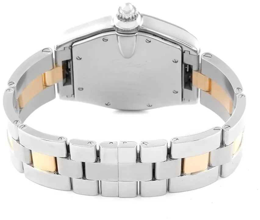 Cartier Roadster w62031y4 38mm Yellow gold Silver 5