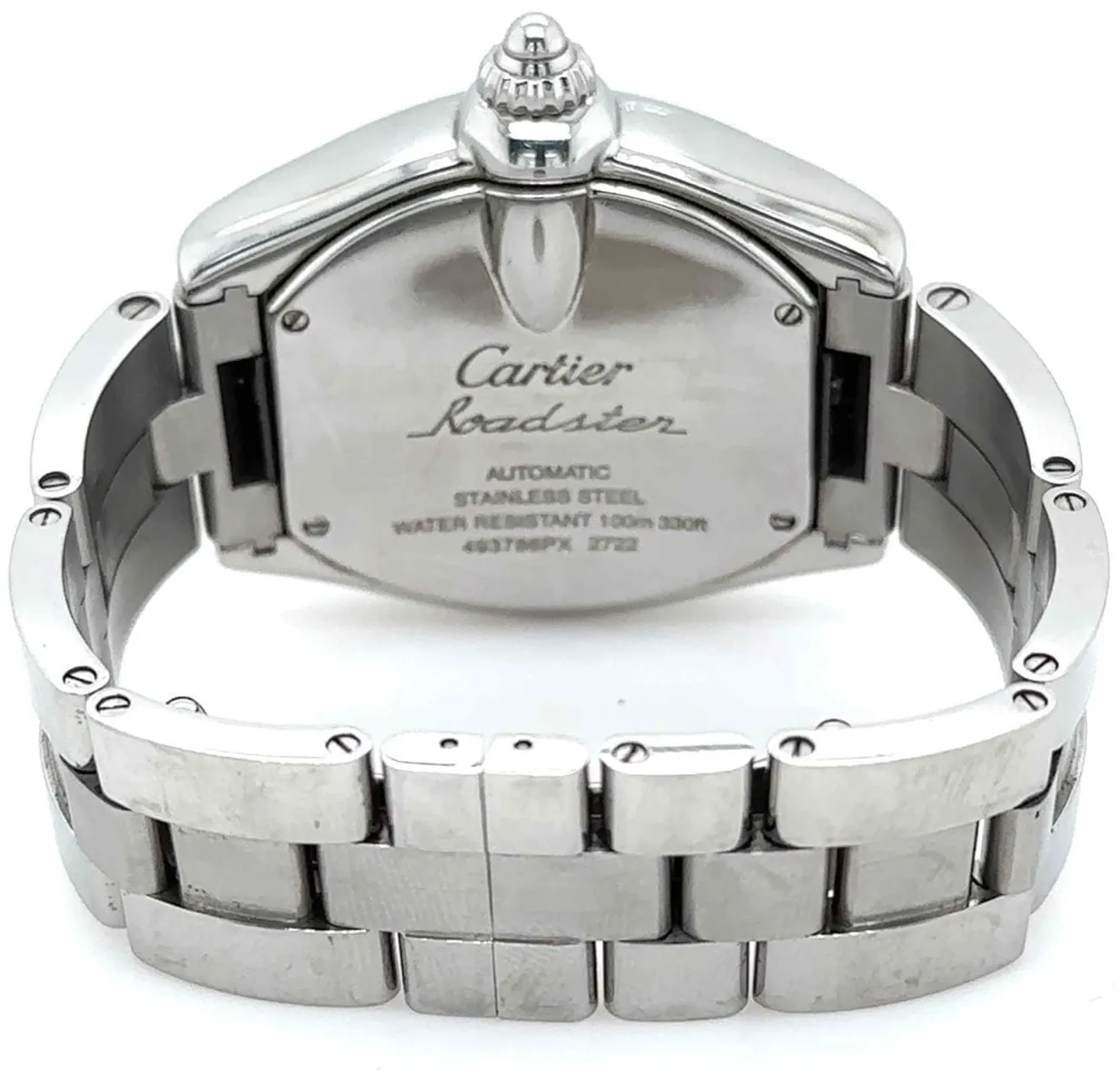 Cartier Roadster W62032X6 49mm Stainless steel Silver 1