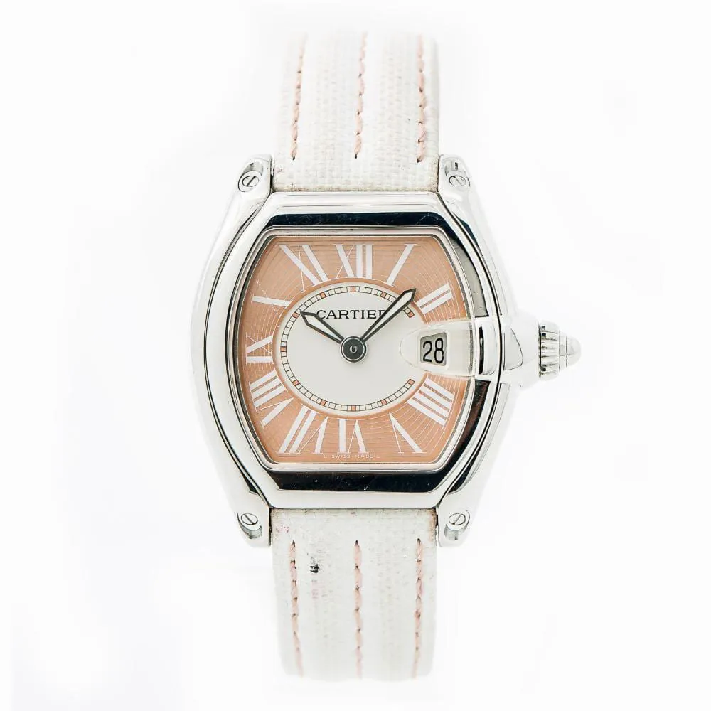 Cartier Roadster W62054V3 32mm Stainless steel Rose