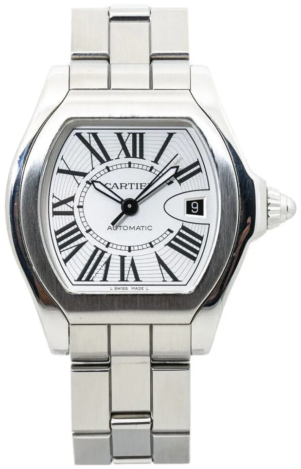 Cartier Roadster W6206017 40mm Stainless steel Silver