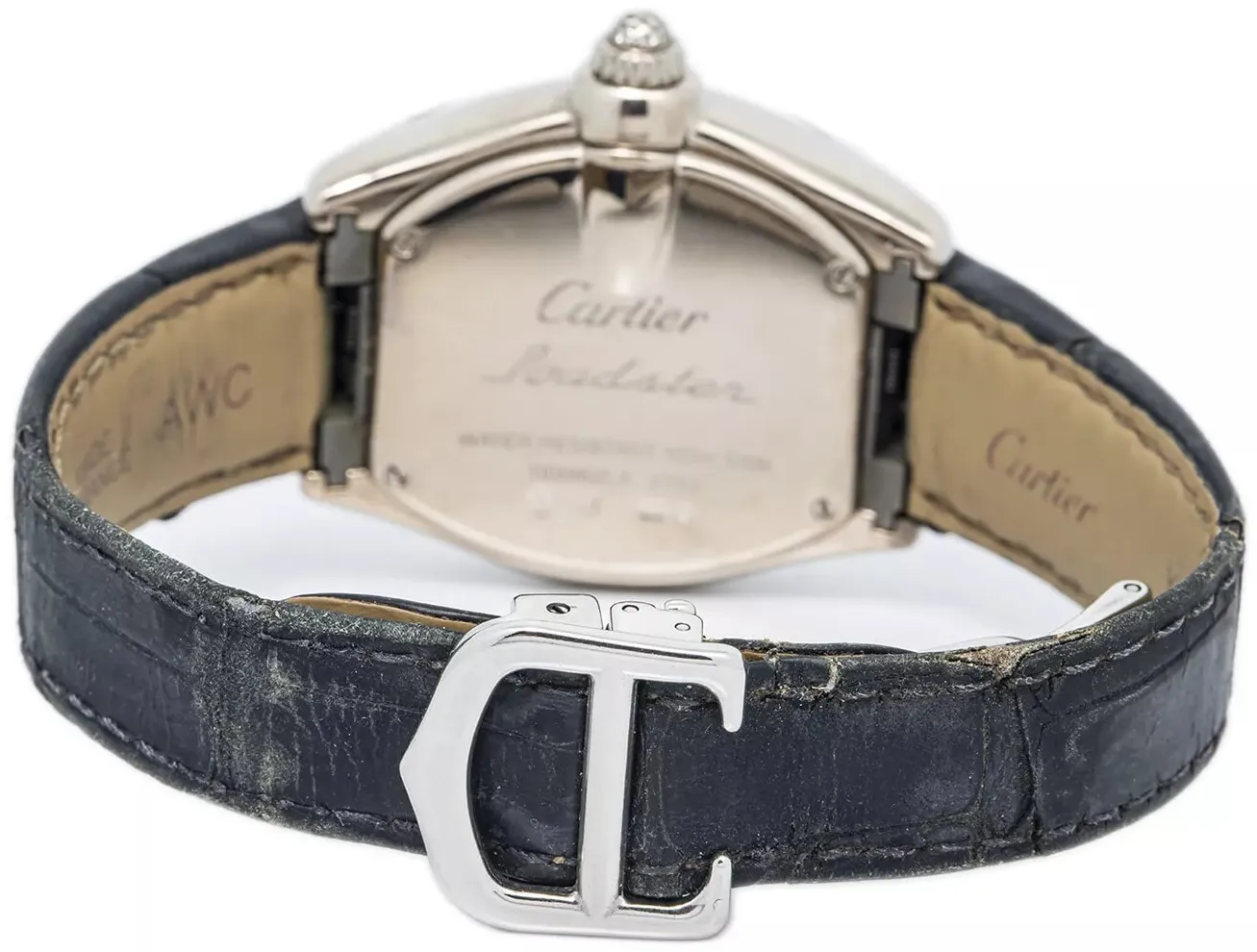 Cartier Roadster WE5002X2 36.5mm White gold Silver 2