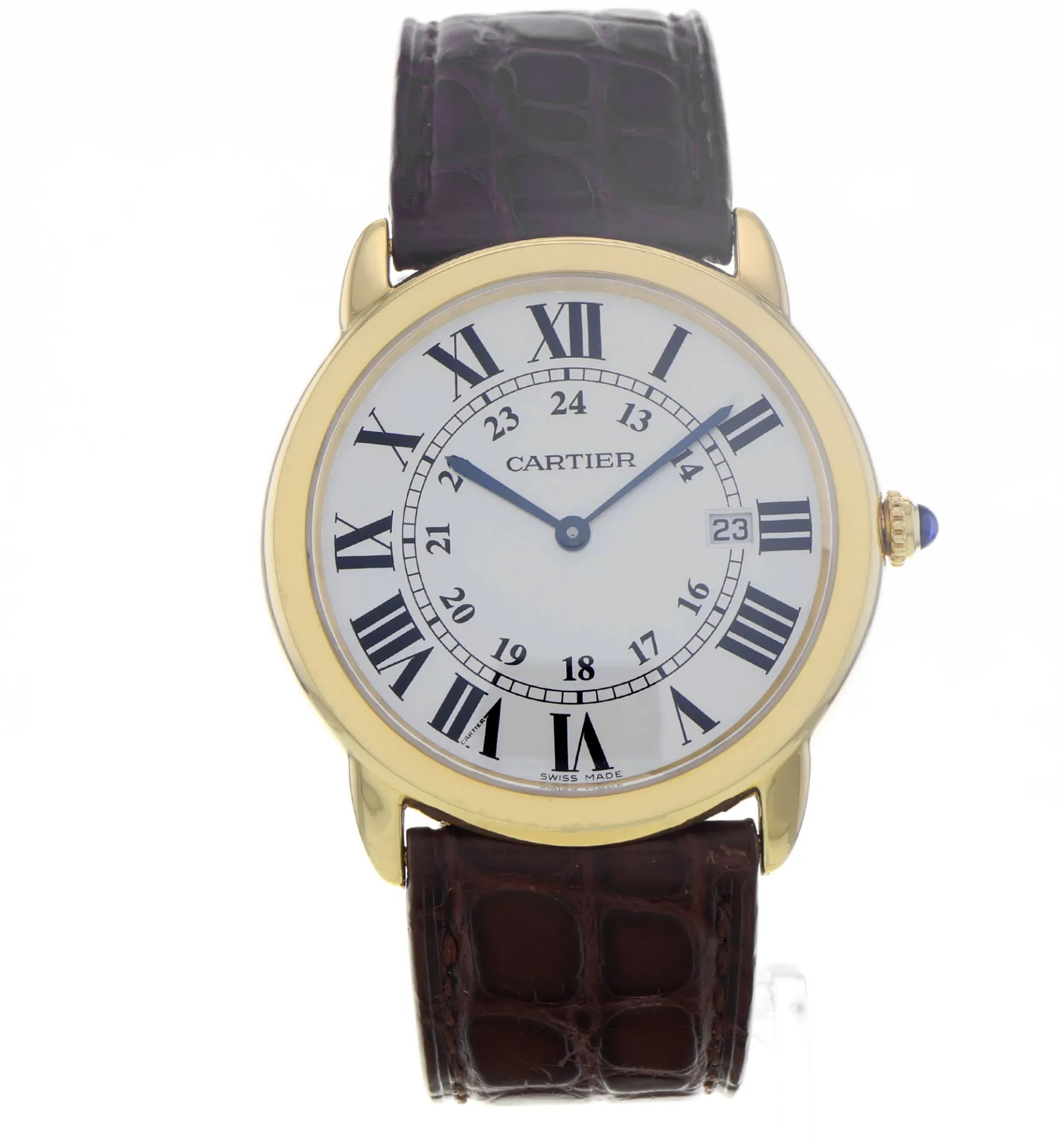 Cartier Ronde Solo de Cartier W6700455 36mm Rose gold Silver