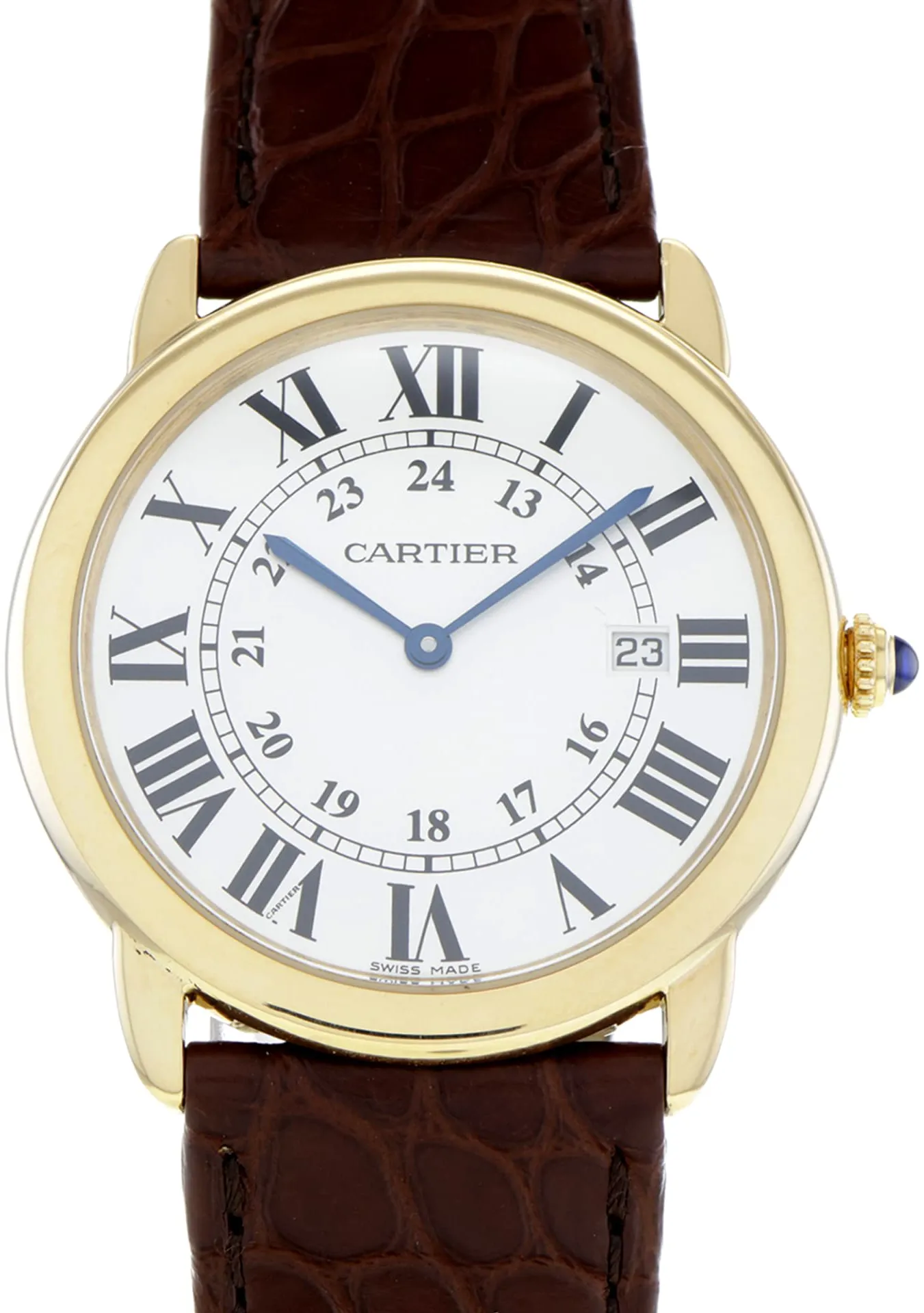 Cartier Ronde Solo de Cartier W6700455 36mm Rose gold Silver