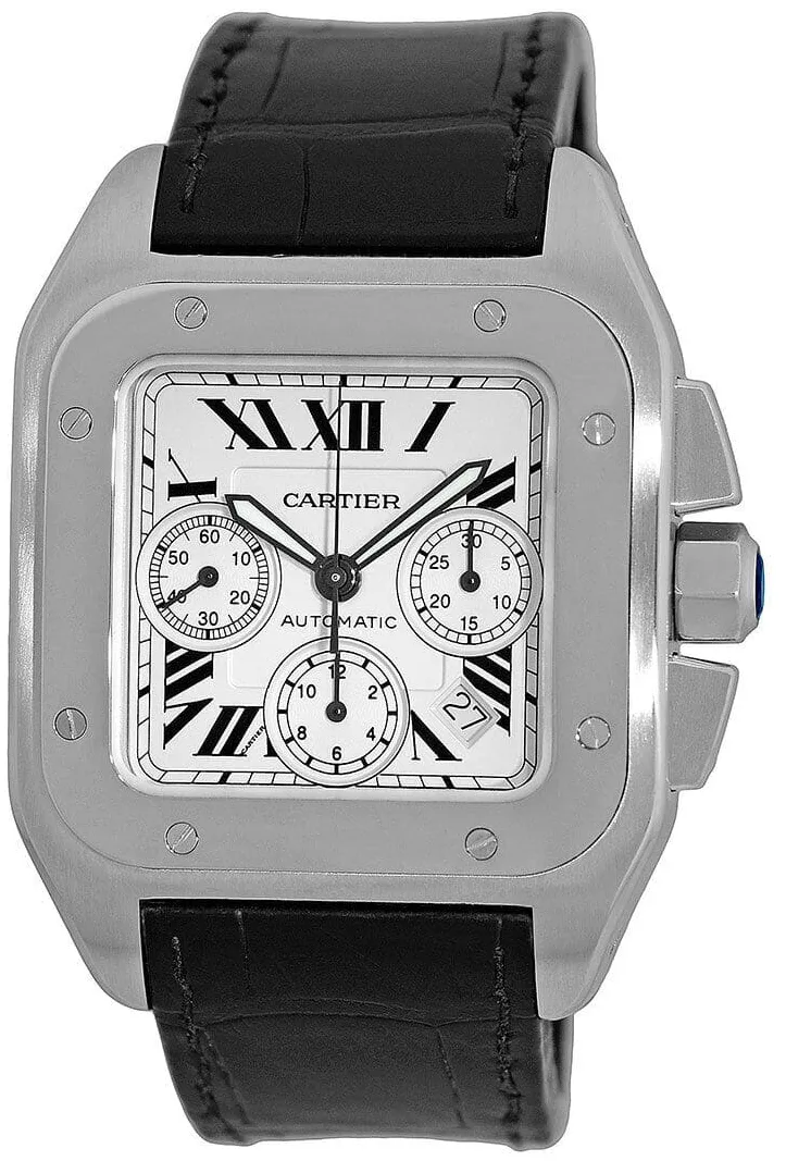 Cartier Santos W20090X8 41mm Stainless steel Silver